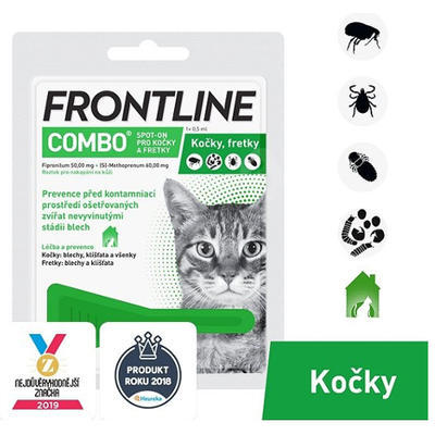 Frontline COMBO Spot-on Cats sol 1x0,5 ml