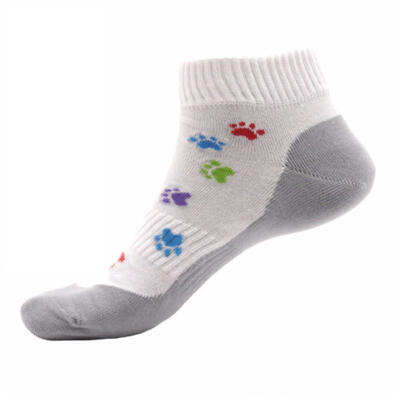 Ponožky TLAPKY bílo-vícebarevné 39-42, 39-42