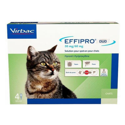 Effipro DUO Cat 4 x 0,5 ml 50/60 mg