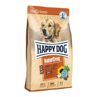 Happy Dog NaturCroq Rind & Reis 15 kg - 1