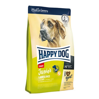 Happy Dog Junior GIANT Lamb & Rice 15 kg