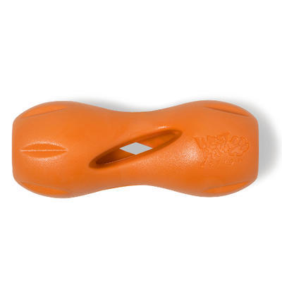 Zogoflex Qwizl small 14 cm oranžový kost - 1