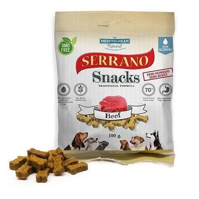 SERRANO Snack for Dog Beef 100 g
