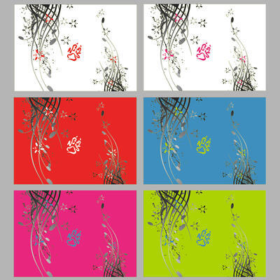 Triko dámské FLOWERS COLOR XS červená/bílá, XS 82 - 1