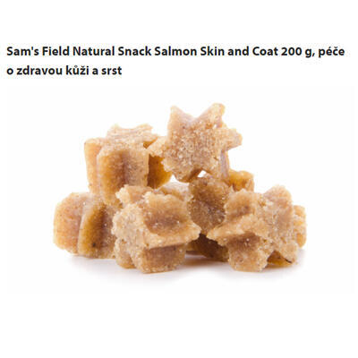 Sams Field Natural Salmon Snack Skin + coat 200 g - 2
